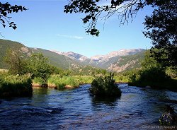 Big Thompson River in Moraine Park...