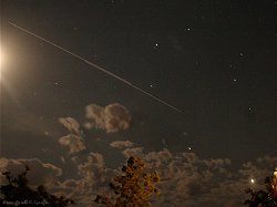 ISS & Atlantis passing over Drake last night...