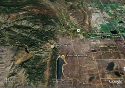 Flatiron Reservoir Area Map