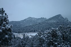 Palisade Mountain on Thursday morning