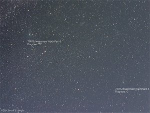 73P/Schwassmann=Wachmann 3 in Cygnus on May 13th, 2006