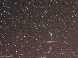 73P/Schassmann-Wachmann 3 - Fragments "B" and "C" passing Corona Borealis on April 23rd, 2006