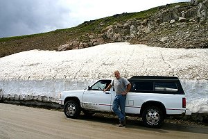 Snow in July