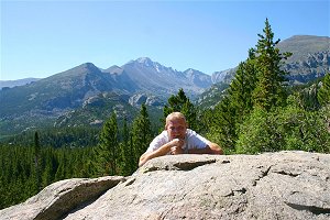 Your's truly hanging out around 10,000 ft.