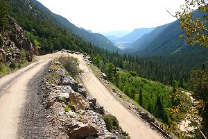 Switchbacks of Old Fall River Road