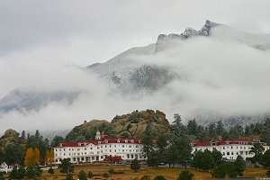 The world famous "Stanley Hotel". AKA: "The Overlook". Inspiration for Stephen King's, "Pet Semetary", and, "The Shining"