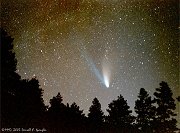 Comet Hale-Bopp - Rocky Mountain National Park