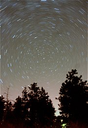 Earth's Planetary Rotation - Rocky Mountain National Park