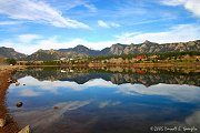 Fall View Across Lake Estes - Estes Park, Colorado